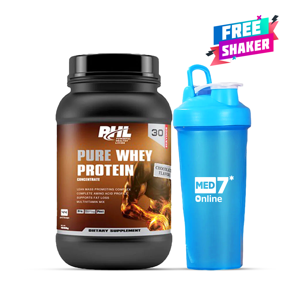 Super Combo Offer: Phl Pure Whey Protein 1kg Serv 30 + Free Fitness Bottle