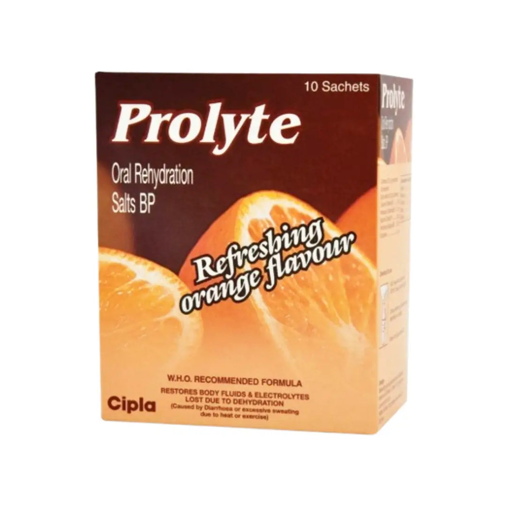 Prolyte ORS Refreshing Orange Sachet 21G* 10s