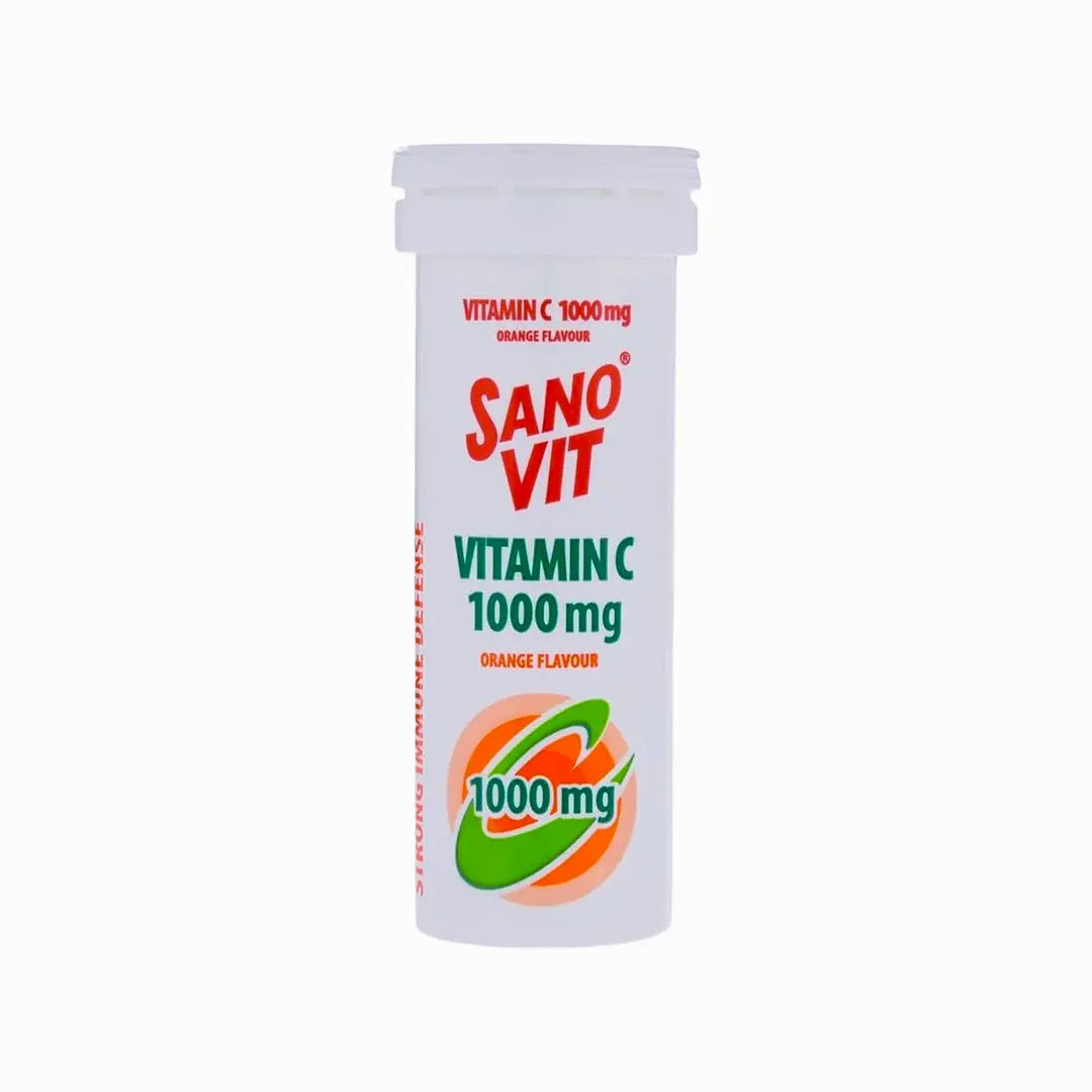 SANOVIT C 1000MG EFFERVESCENT TAB ORANGE 10S