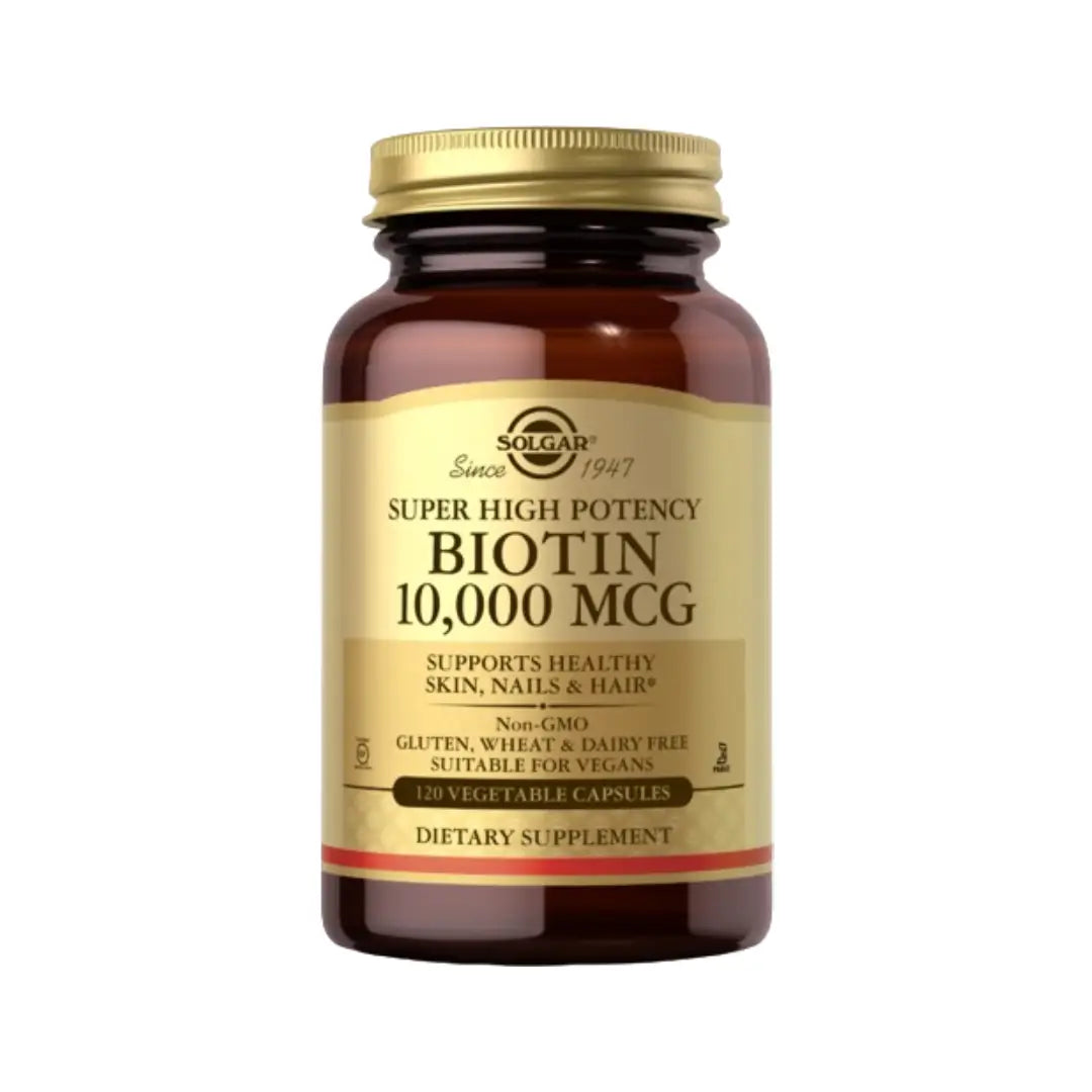 SOLGAR Biotin 10,000mcg Cap 120s