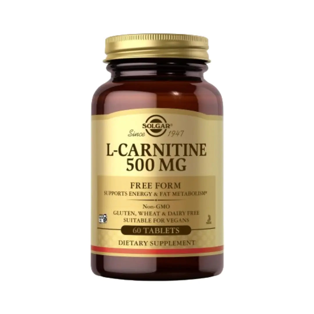 SOLGAR L-CARNITINE 500MG TAB 60s