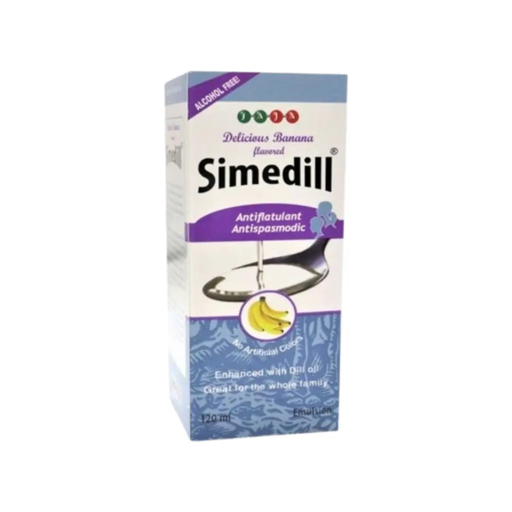 Simedill Antispamodic Banana Emulsion 120ML