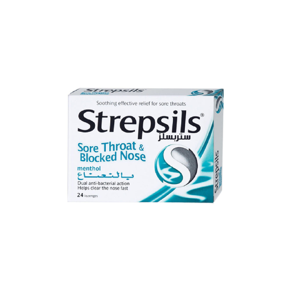 STREPSILS MENTHOL LOZENGES 24s