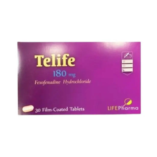 Telife 180MG Film Coated Tablet 30s