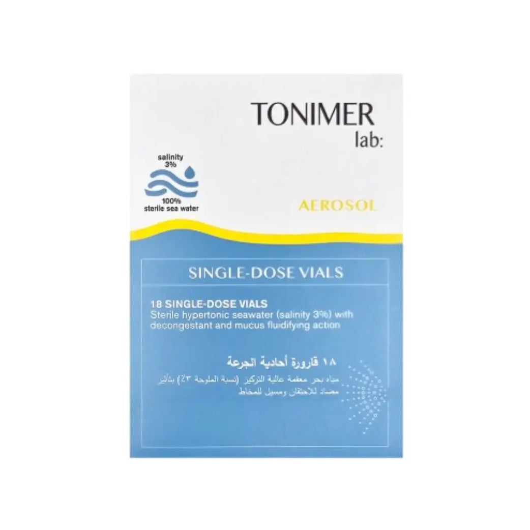 Tonimer Lab Aerosol Single Vial 18s