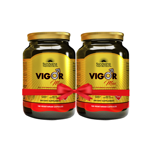 SUPER COMBO SUNSHINE NUTRITION VIGOR MAX CAP 120s 2 PACKS