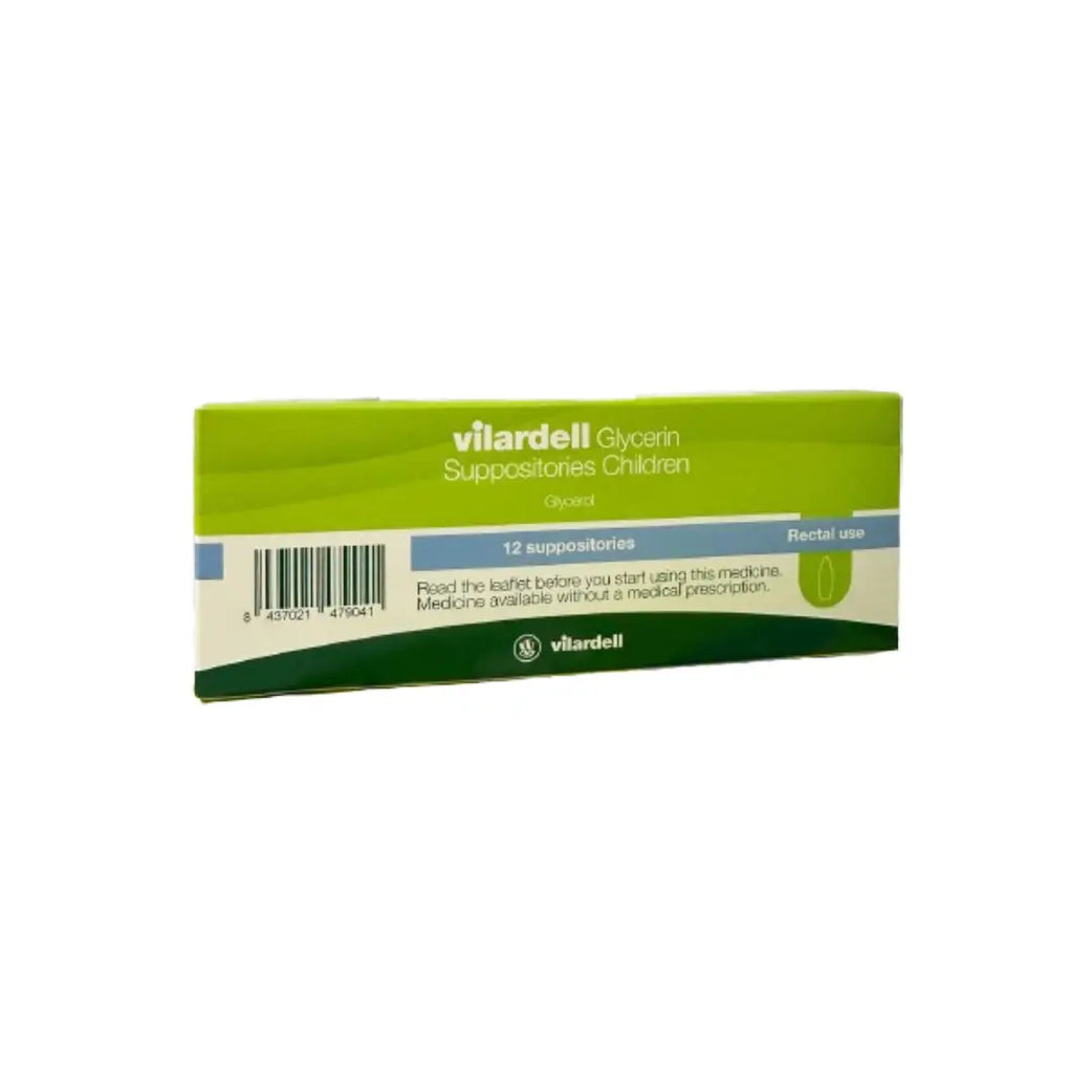 Vilardell Glycerine Suppository Children 12s