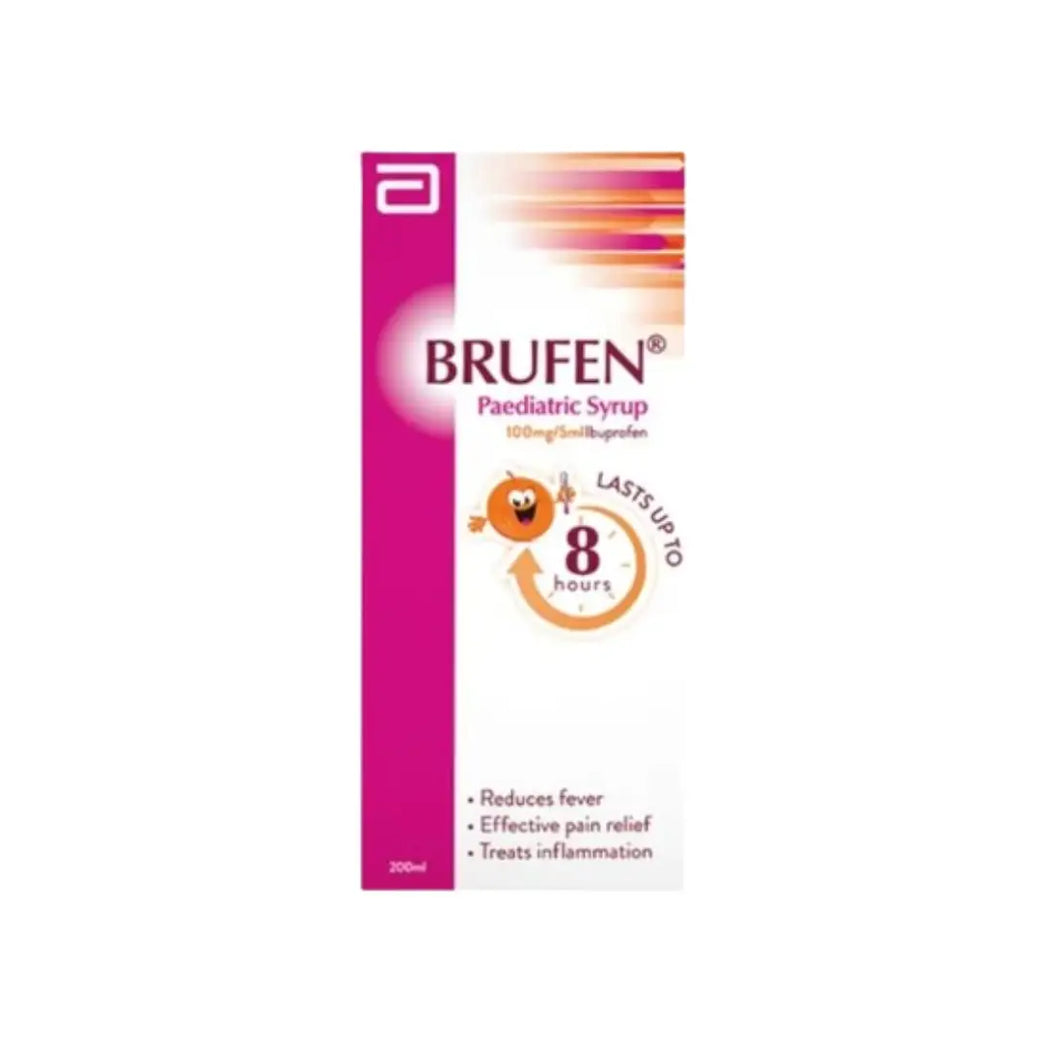 Brufen 100MG/5ML Pediatric Syrup 3+ Months 200ML