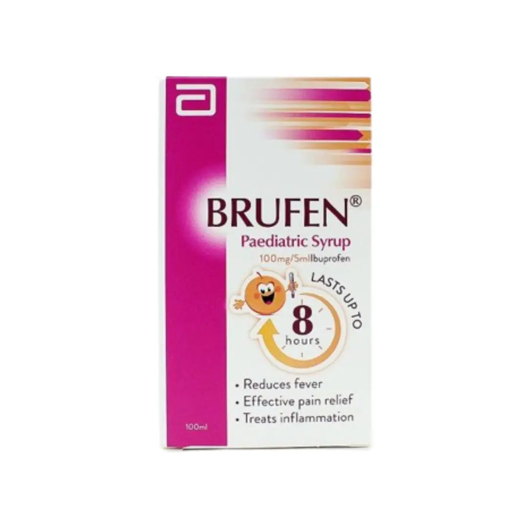 Brufen 100MG/5ML Pediatric Syrup 3+ Months 100ML