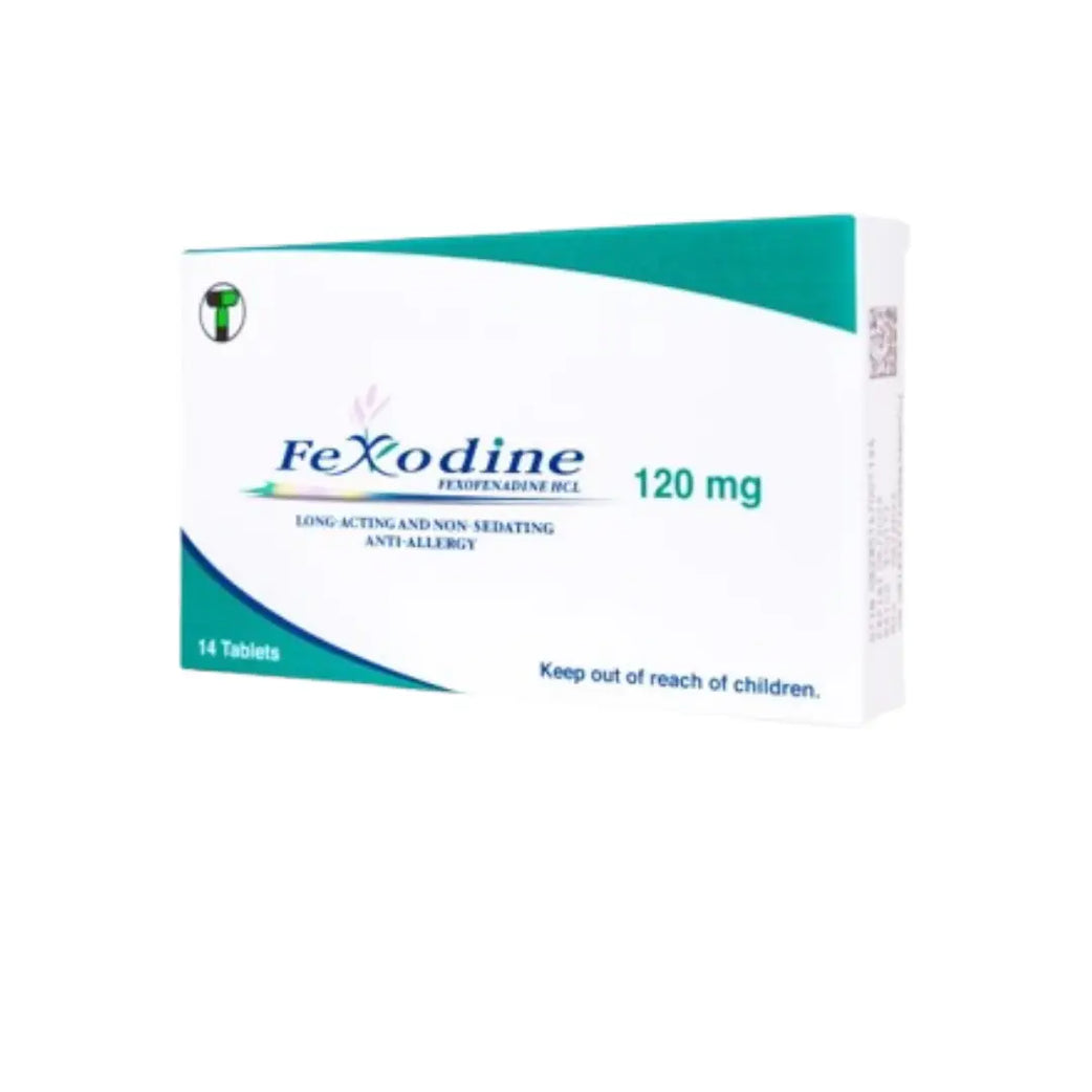 Fexodine 120MG Tab 14s