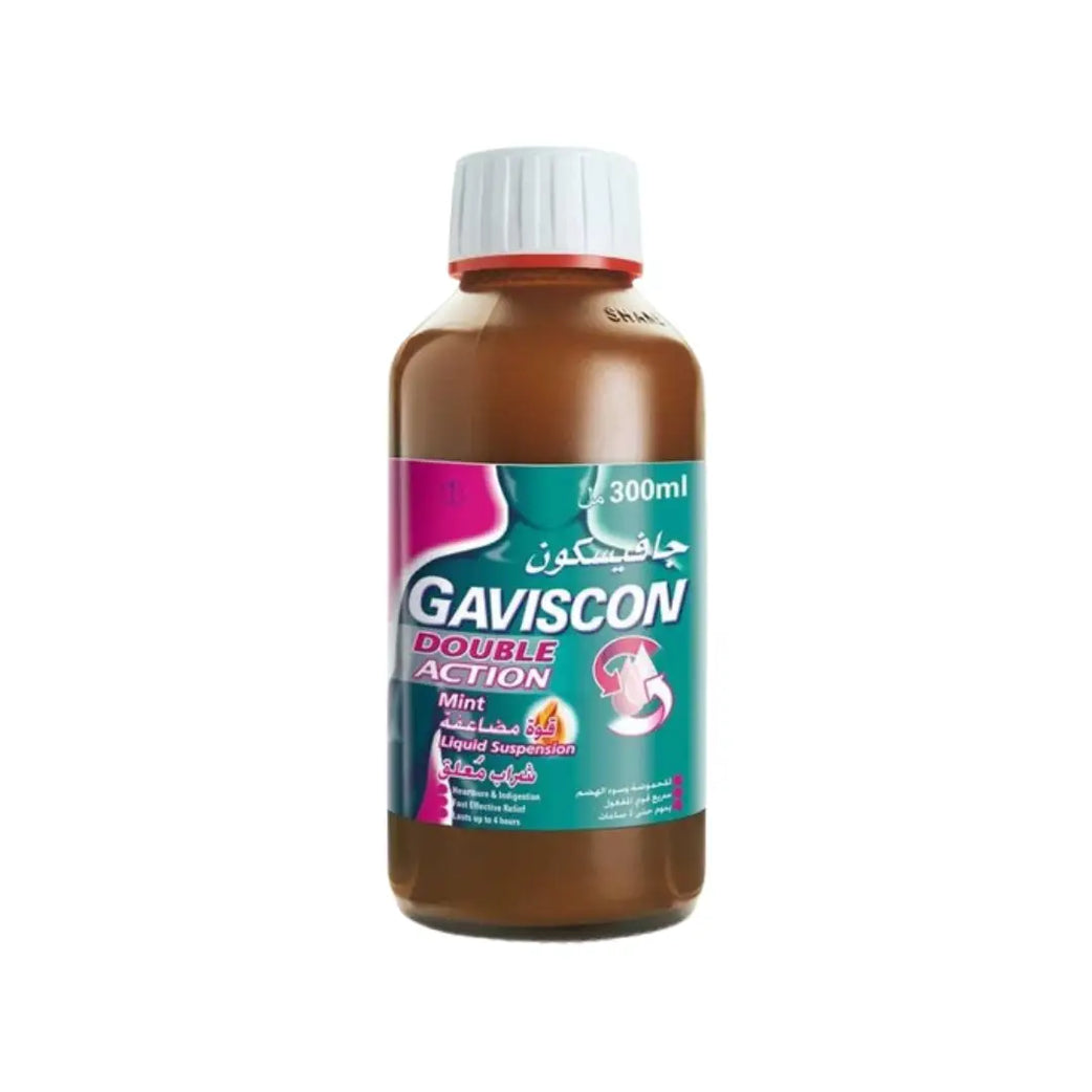 Gaviscon Double Action Mint Liquid Suspension 300ML