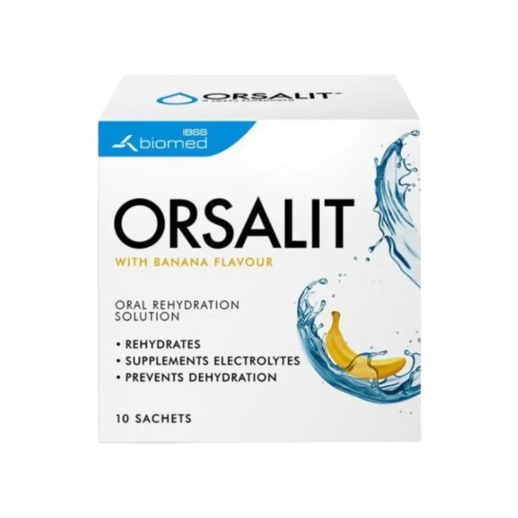 Orsalit Banana Flavour Sachet 10s