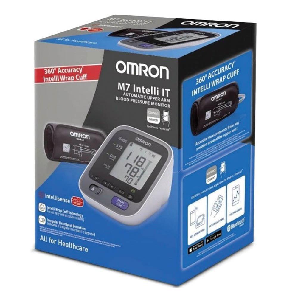 Shop Omron M7 Intelli IT Blood Pressure Monitor Online from Med7 Online