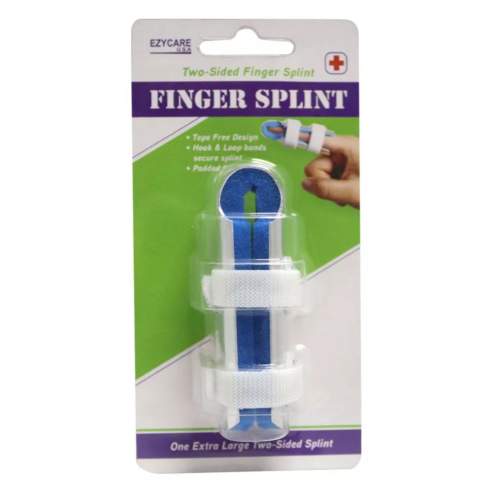 17484 FINGER SPLINT TWO SIDED(L)     (ezycare two sided finger splint extra large) - Med7 Online