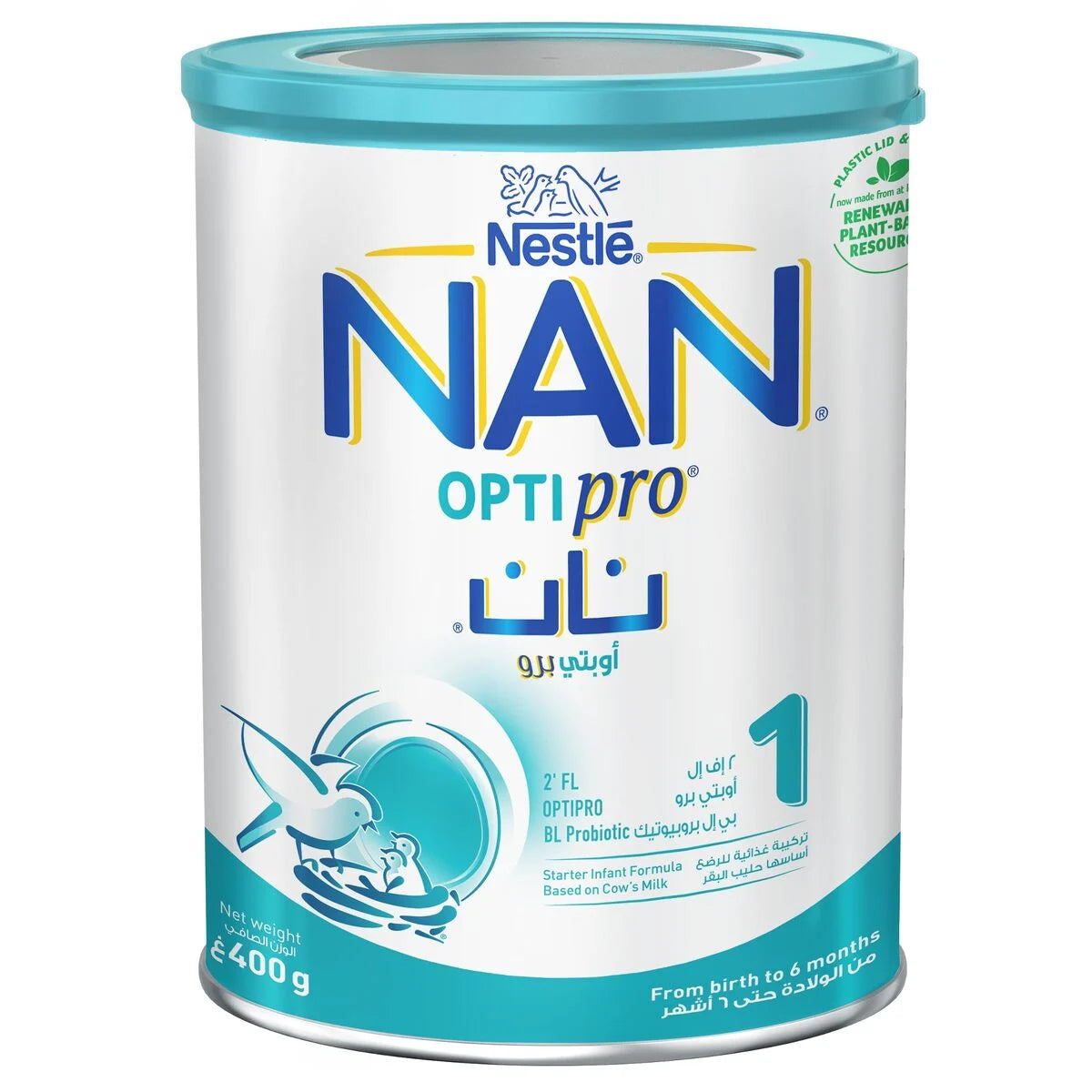 Nestle nan optipro stage 1 from birth to 6 months 400g – Med7 Online