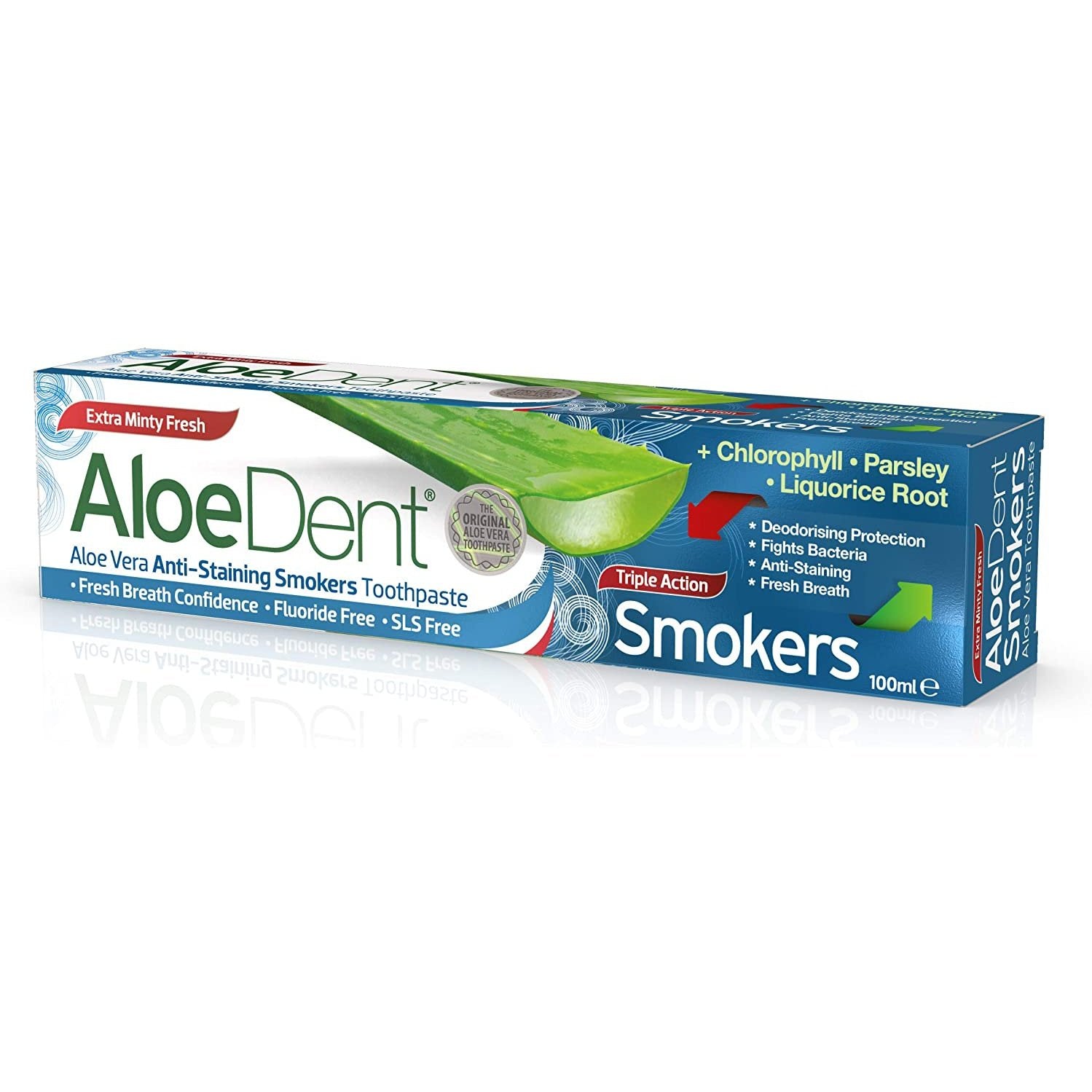 ALOEDENT Smokers Toothpaste 100ml - Med7 Online