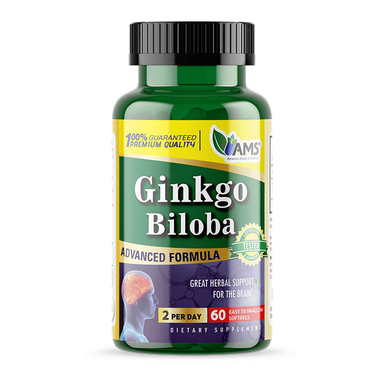 AMS GINKGO BILOBA CAPSULES 60S - Med7 Online